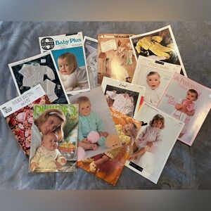 Vintage Knitting Baby Pattern Collection